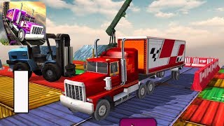 Impossible Truck Tracks Drive 3D - Dangerous Tracks - Gameplay Walkthrough Part 1(iOS, Android)