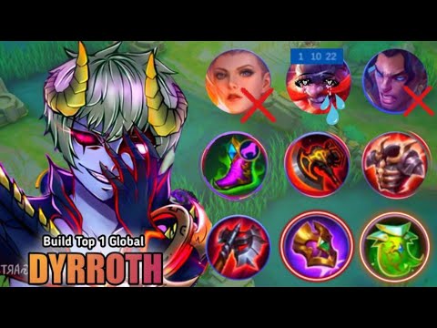 HYPER DYRROTH Vs BRODY EXP LANE AND CRY FRENCO / DYRROTH BEST BUILD AND EMBLEM 2022 🔥