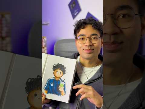 [ASMR] Ich zeichne einen MOCHI als MOHI?! 🍡😱 (#shorts)