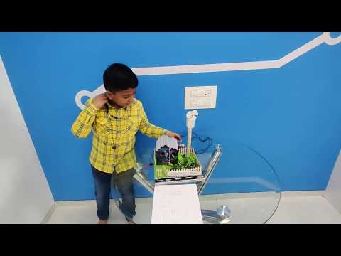 “Automatic Farmhouse” by Ayden Anton -  Robotics Foundation Level Electro Blocks Project