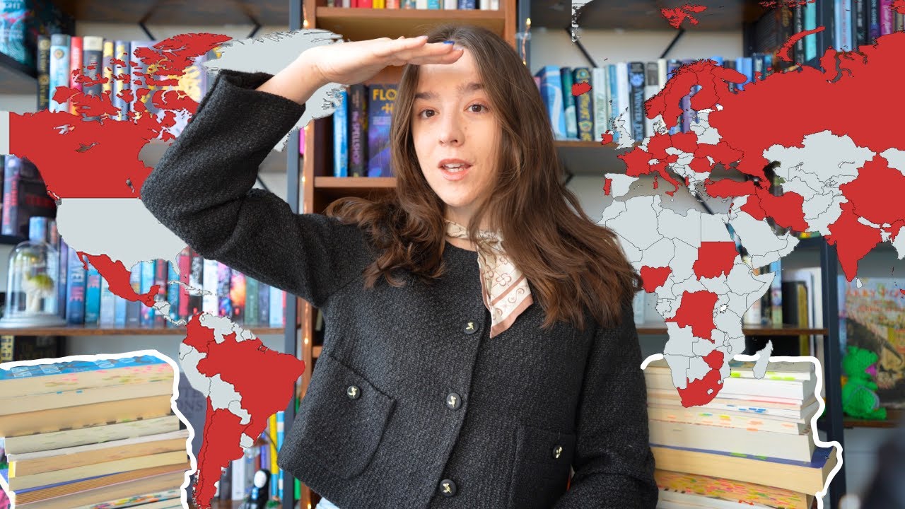 reading a book from every country in the world 🌍 45 countries in novels