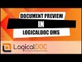 Document Preview in LogicalDOC DMS