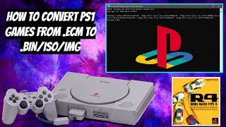How To Convert PS1 Games From .ECM to .BIN/ISO/IMG - unecm.exe Installation Guide!