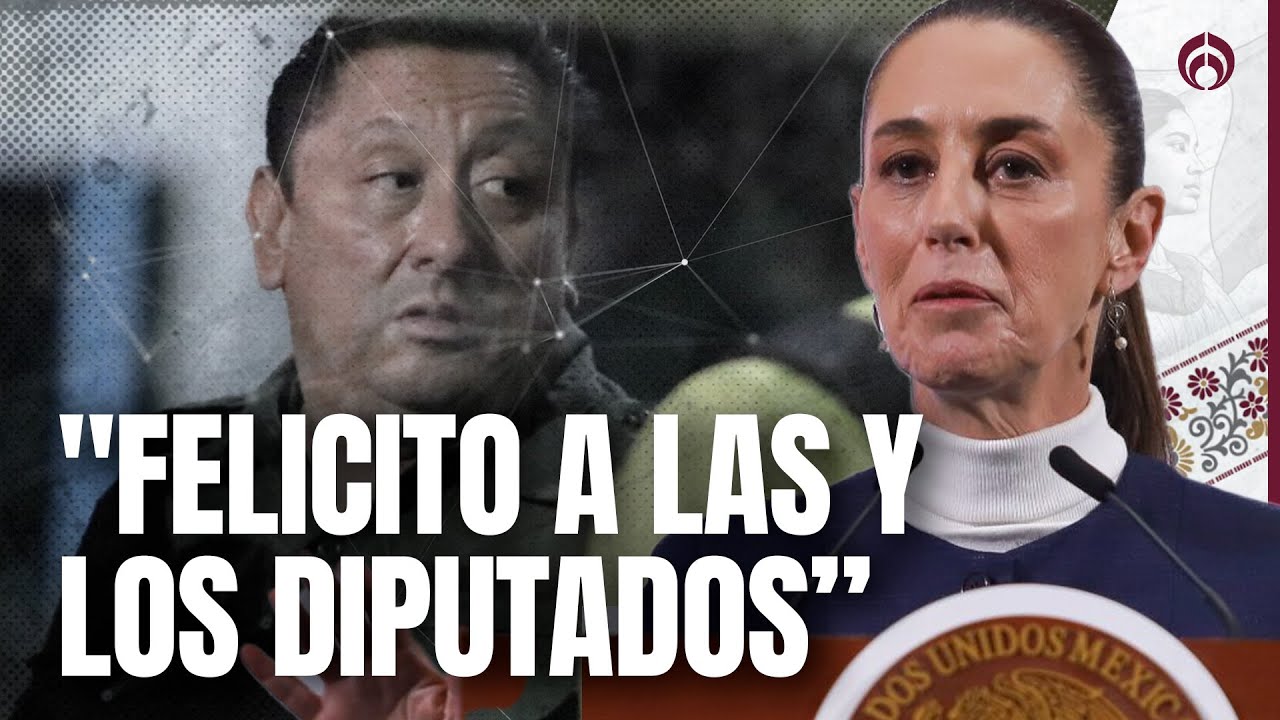 Sheinbaum aplaude destitución del Fiscal de Morelos