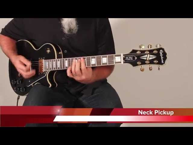 2015 Epiphone Les Paul Custom Pro - Alpine White w/ Hard Case in Guitars in Saskatoon