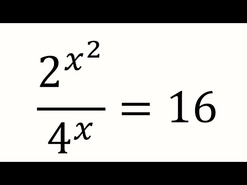 ¿SABES RESOLVER ESTA ECUACIÓN EXPONENCIAL? Matemáticas Básicas