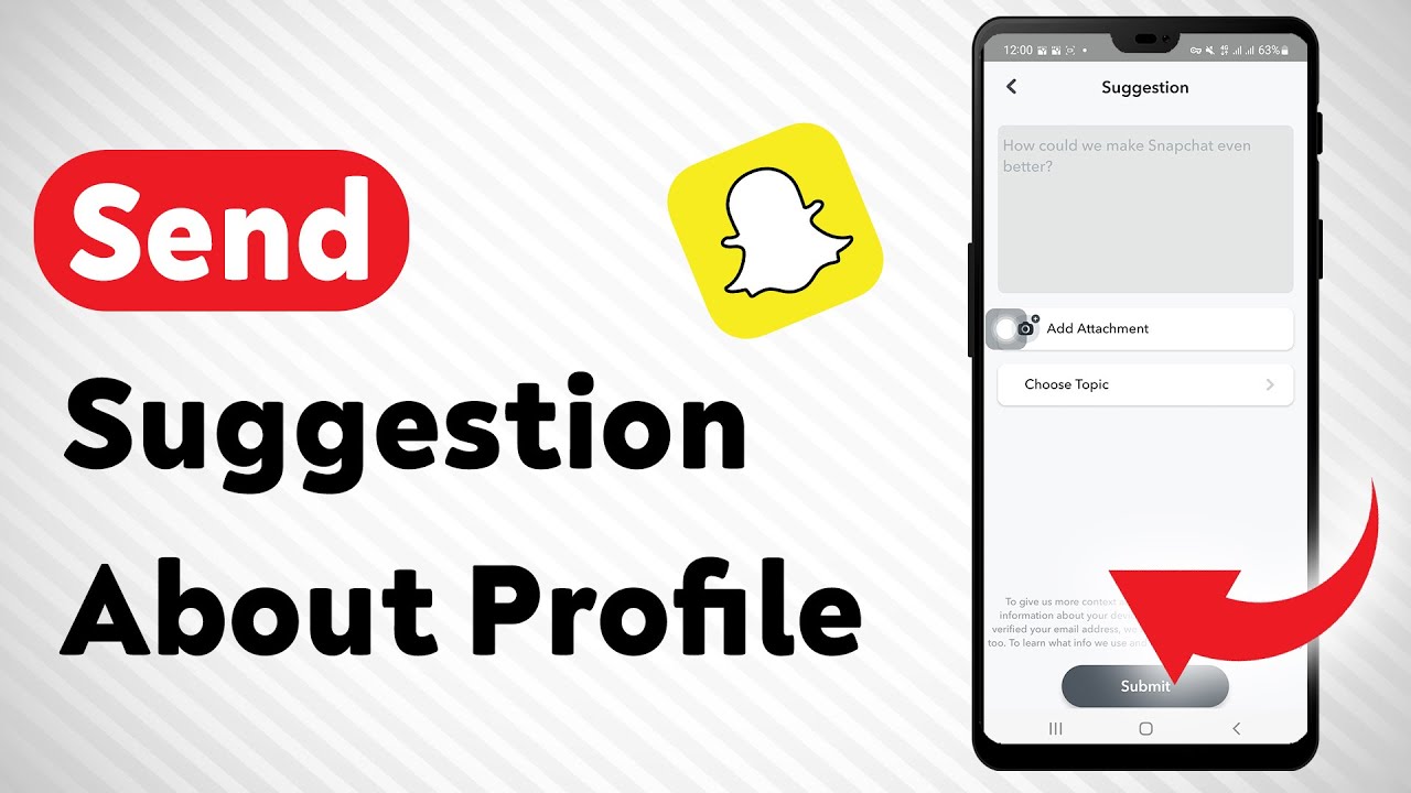 How To Send A Suggestion To Snapchat About Profiles - Full Guide