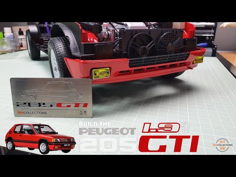 Build the Peugeot 205 1.9 GTI - Parts 37,38,39 and 40 - Rear Wheels, Spare and Front Bumper