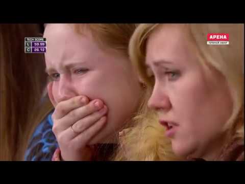 Julia Lipnitskaia   Leg injury FS 2016 Rostelecom Cup