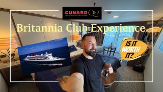 All about Britannia Club on Queen Mary 2 | Britannia Club balcony 13009 | Full Tour & Review