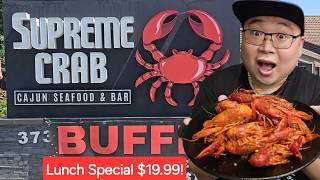 All You Can Eat Cajun Seafood Buffet For Just 19.99 | Supreme Crab Buffet