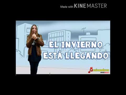 CANCIÓN DEL INVIERNO. CON LA NARIZ COLORADA.