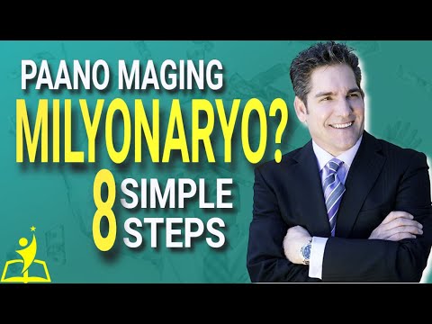 , title : '8 SIMPLE STEPS Para Maging MILYONARYO (Millionaire Booklet Tagalog Animated Book Summary)