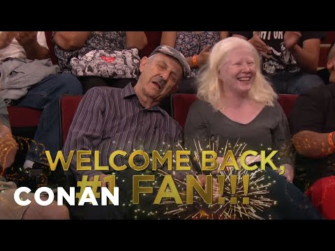 Conan Salutes His Oldest & Greatest Fan | CONAN on TBS