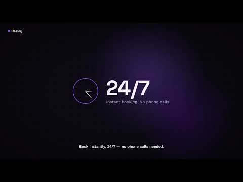 Resvly overview - see how booking works