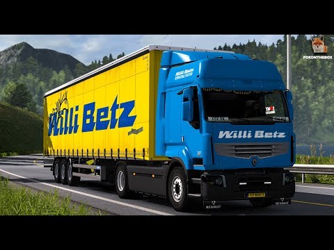 Renault Premium Reworked & Skin Pack v4.0 | Euro Truck Simulator 2 (ETS2 1.30 Mod)