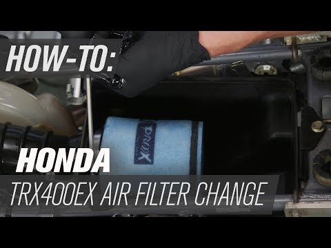 Honda TRX400EX | Air Filter Change