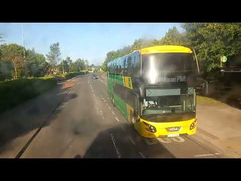Kennedy Road in Navan to the M3 at Junction 7 southeast of Navan onboard a bus