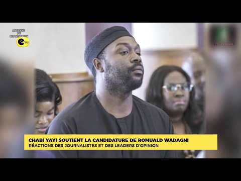 Chabi YAYI soutient la candidature de Romuald WADAGNI