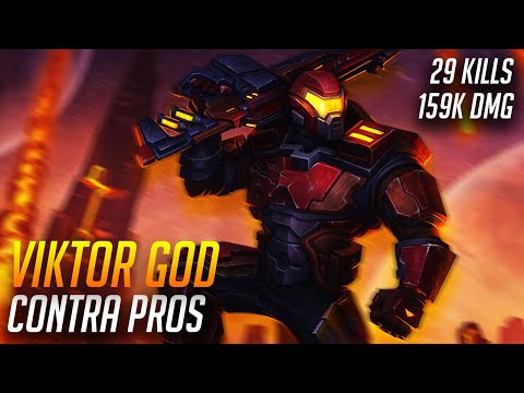 Viktor Dios Tracking contra Pros | Pro Gameplay | Ranked GM