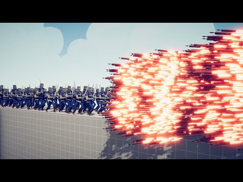 100x SQUIRES vs EVERY GOD - Totally Accurate Battle Simulator TABS