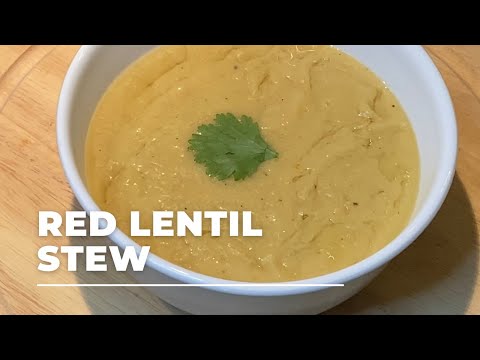 Ades || Red Lentil Stew || The quickest & simplest method to prepare red lentil stew… 🤤🤤
