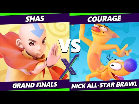 S@X 426 GRAND FINALS - Courage (Catdog) Vs. Shas [L] (Aang, April) NASB Nick All-Star Brawl
