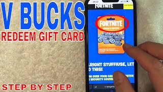 ✅  How To Redeem V Bucks Gift Card 🔴