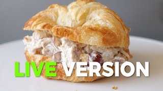LIVE Cooking: How to make a Basic Chicken Salad Sandwich