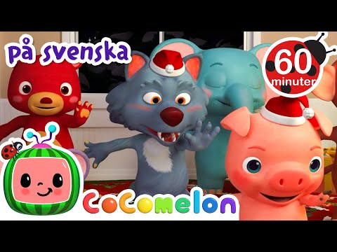 God Jul och Gott Nytt År | Sånger för Barn | CoComelon Svenska