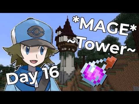 ArenGoodwin - Lets Build A MAGE TOWER! [Day 16 - Minecraft Cheezycraft.net SMP]
