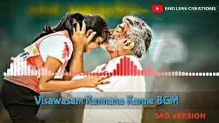 BGM  Kannan kanney Sad Version 🎧 Heart Touching