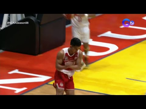 NCAA Season 98 | This Tony Ynot sidestep move looks very familiar! | San Beda vs. EAC (Round 2)