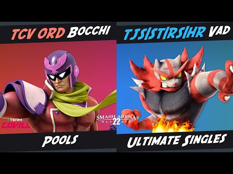 SAU22: Pools - TCV| ORD Bocchi (Cap. Falcon) Vs. TJS| Vad (Incineroar) - Singles