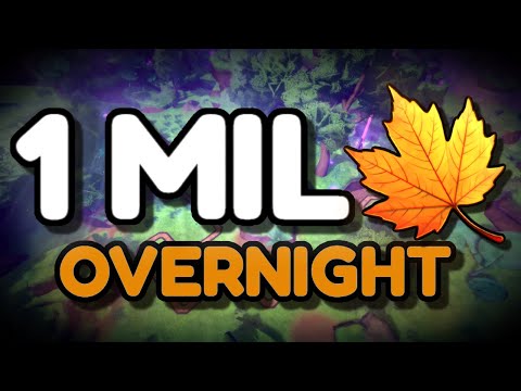 How To AFK FARM 1 MILLION Leaves OVERNIGHT! | Anime Vanguards