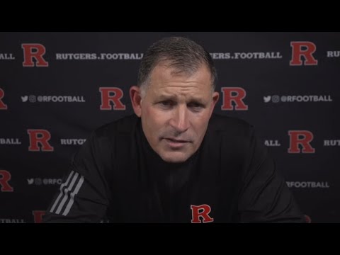 RVision: Greg Schiano Post-Game Press Conference - Purdue