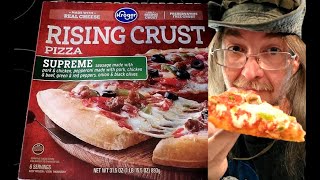 Kroger's Rising Crust Supreme Pizza #pizza #pizzalover #kroger
