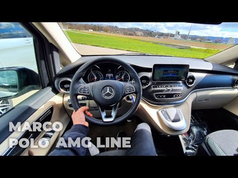 New Mercedes Marco Polo AMG Line 2021 Test Drive Review POV