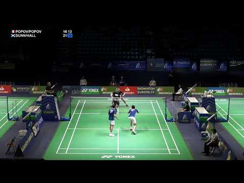 Match Point - Popov / Popov vs Dunn / Hall - MD, QF - European Championships 2022
