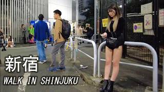 Night Walk in Tokyo, Relaxing Walk in Japan, Shinjuku Kabukicho 夜の大久保公園・新宿歌舞伎町をお散歩！ラブホテル街 周辺