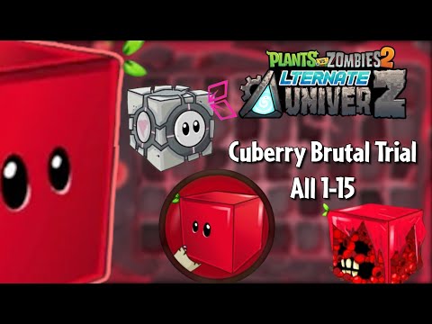 Cuberry's Brutal Trial - the April Fools featuring Portal 2 Companion Cube reward! | PvZ 2 AltverZ