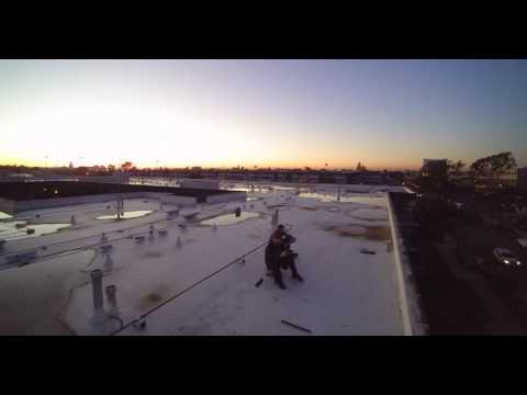 Q500 4k drone  sunset random clip rooftops(1)