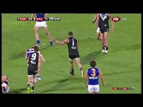 Round 5 AFL - Port Adelaide v West Coast Highlights