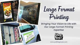 Large Format Digital Printing for Stunning Visuals | PublisignsUSA