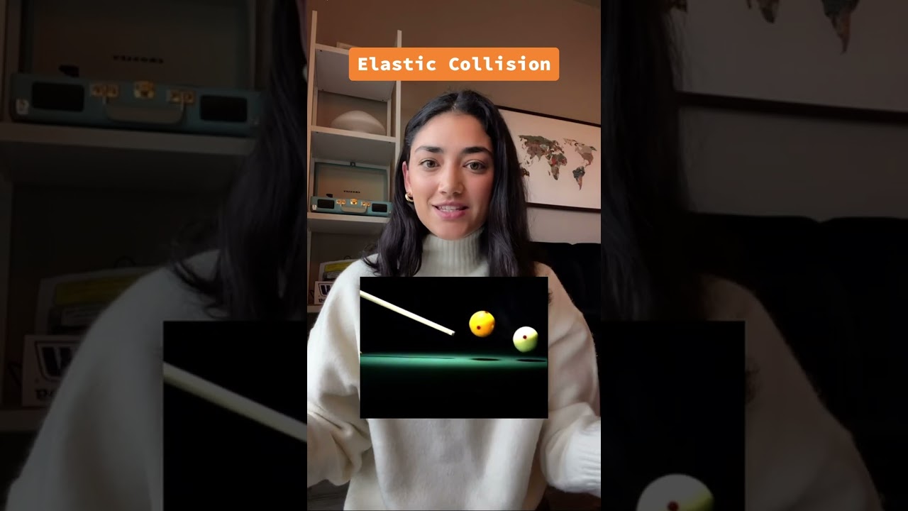 Explaining Elastic Vs. Inelastic Collisions #shorts