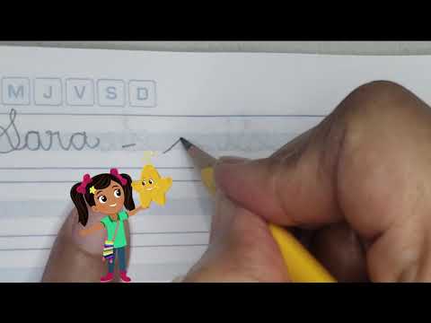 Trazo de la letra S - Mayúscula y minúscula de carta - Método GregoriaM