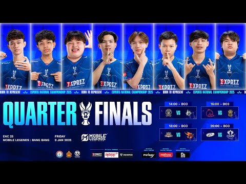 Esports National Championship 2025 | Playoff Day1 | MLBB