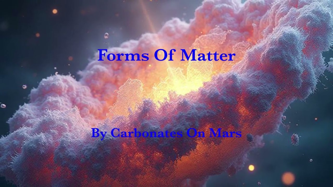 Forms Of Matter by Carbonates On Mars