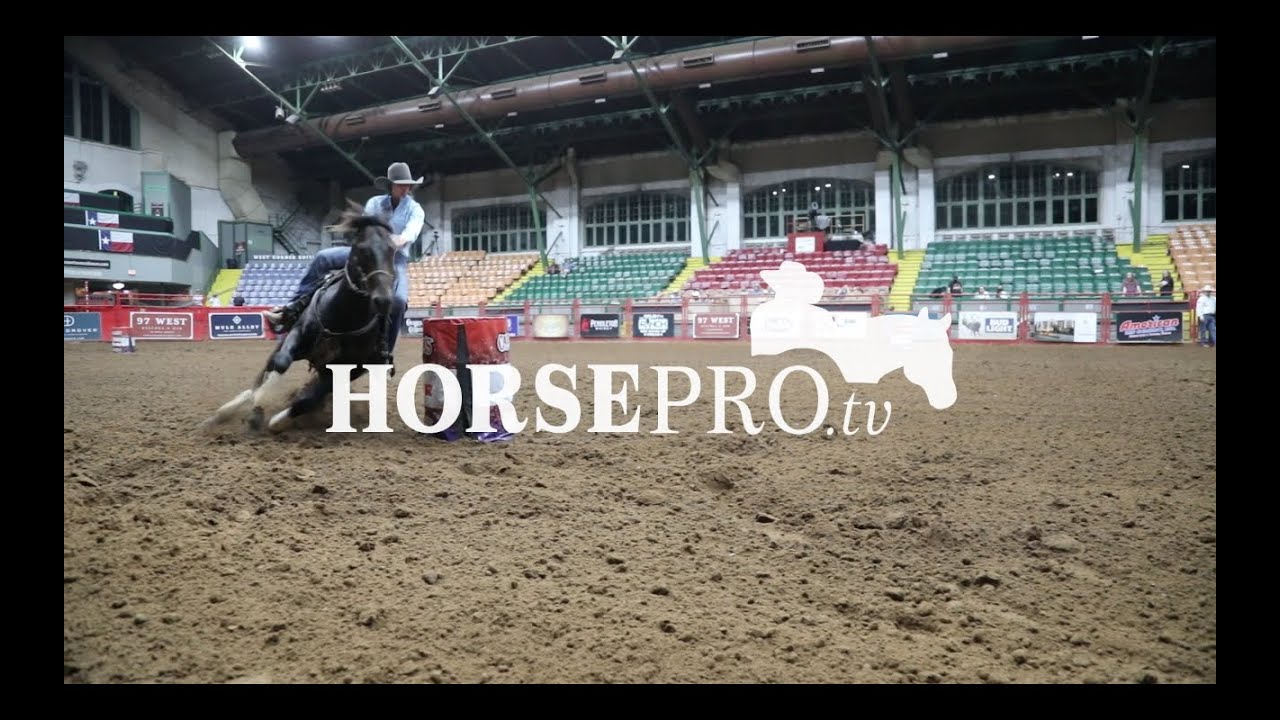 HORSEpro.tv Horse Training Tip: How to Do a Rollback with Barrel Racing Trainer Emily Necaise