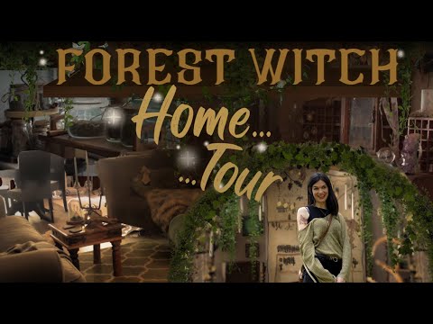 A Forest Witch's Home TOUR🧚🏻‍♂️ Witchy Décor 🍄 Tips 🍃 Fairy Woodland Aesthetic